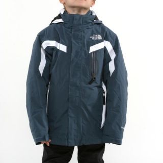 North Face Boys Boundary Triclimate Conquer Blue Jacket   16835815
