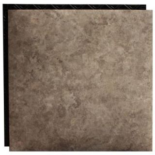 Place N' Go Gray Ceramic 18.5 in. x 18.5 in. Interlocking Waterproof Vinyl Tile with Built In Underlayment DISCONTINUED PNGB GRAY