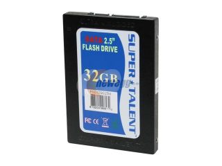 SUPER TALENT 2.5" 32GB SATA Internal Solid State Drive (SSD) FSD32GC25M