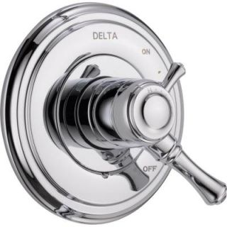 Delta Cassidy Monitor 17 Series 1 Handle Volume and Temperature Control Valve Trim Kit in Chrome (Valve Not Included) T17097