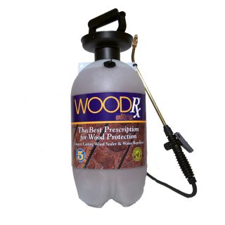 WoodRx Pre Tinted Sienna Semi Transparent Exterior Stain (Actual Net Contents: 256 fl oz)
