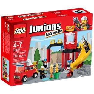 LEGO Juniors Fire Emergency   Toys & Games   Blocks & Building Sets