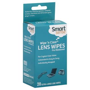 Smart Sense Lens Wipes, Wipe n Clear,
