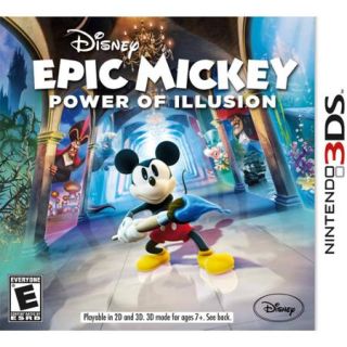 Disney Epic Mickey: Power of Illusion (Nintendo 3DS)   Pre Owned