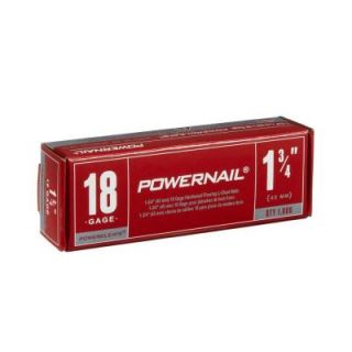 POWERNAIL 1 3/4 in. x 18 Gauge Powercleats Steel Hardwood Flooring Nails (1000 Pack) L 175 18