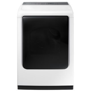 Samsung 7.4 cu ft Gas Dryer with Steam Cycles (White) ENERGY STAR