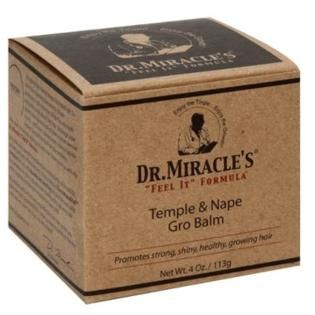 Dr. Miracles  Feel It Formula Temple & Nape Gro Balm, 4 oz (113 g)