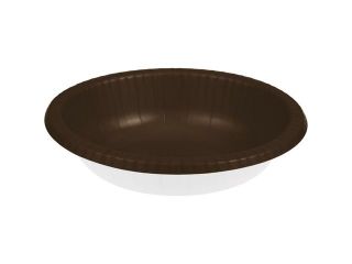 Paper Bowl 20Oz 20/Pkg Chocolate Brown