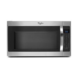 Whirlpool 2 cu ft Over the Range Microwave with Sensor Cooking Controls (Stainless Steel) (Common: 30 in; Actual: 29.875 in)