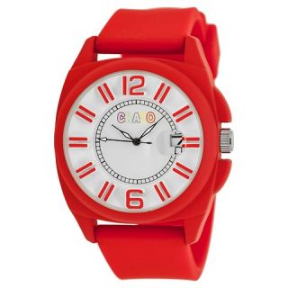Mens Crayo Sunset Watch with Silicone Strap