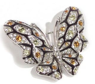 Nolan Millers Metropolitan Enamel Butterfly Pin —