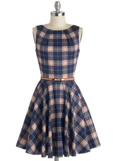 Luck Be a Lady Dress in Scholar  Mod Retro Vintage Dresses
