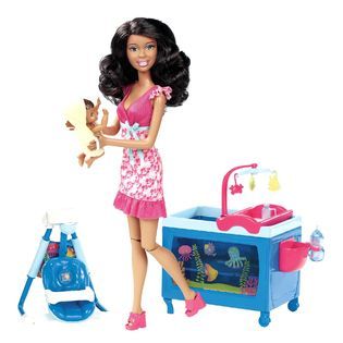Barbie  ® I CAN BE…™ (AA) Babysitter Playset