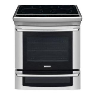 Electrolux IQ Touch 4.2 cu. ft. Slide In Electric Range with Self Cleaning Convection Oven in Stainless Steel DISCONTINUED EI30ES55JS