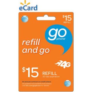 (Email Delivery) AT&T $15 Refill