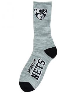 For Bare Feet Brooklyn Nets RMC 504 Crew Socks