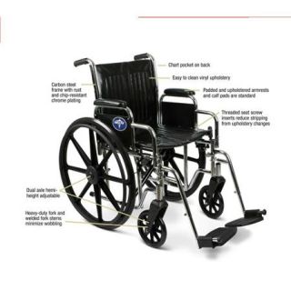 Medline's Durable Wheelchair