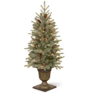 National Tree Company 4 ft. Jersey Fraser Fir Entrance Tree with Clear