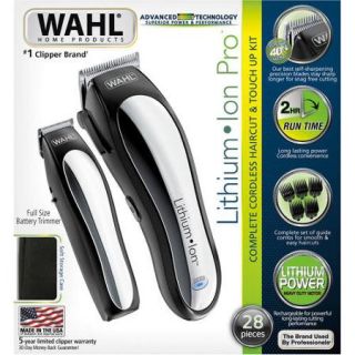 Wahl Lithium Ion Pro Cordless Clippers, Model 79600 2101