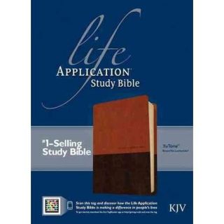 Life Application Study Bible: King James Version, Brown / Tan Tutone, Leatherlike