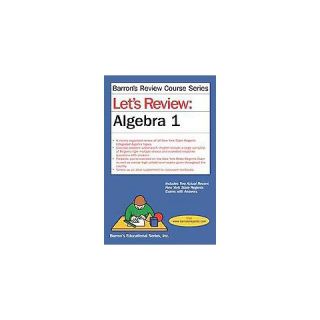 Lets Review Algebra I ( BARRONS REVIEW COURSE) (Paperback)