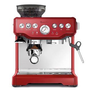 Breville BES870CBXL Barista Express Cranberry Red Espresso Machine