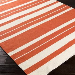 Aurillac Flatweave Striped Accent Rug (2' x 3') Green   (2' x 3')