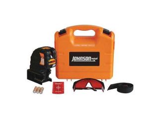 JOHNSON 406683 Line/Dot Laser Level, Int, Red, 200 ft.