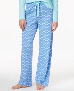 Charter Club Printed Knit Pajama Pants, Only at   Bras, Panties