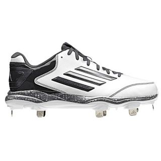 adidas PowerAlley 2 W   Womens   Softball   Shoes   White/Carbon Metallic/Black