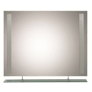 Decor Wonderland 23.6 H x 31.5 W Frameless Aydin Wall Mirror with