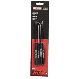 Craftsman  4 pc. Hook and Pick Set with Cushioned Grip Handles