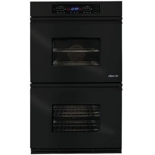 Dacor Convection Single Fan Double Electric Wall Oven (Black) (Common: 30 in; Actual: 29.87 in)