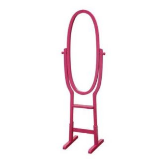 MegaHome 21 3/4 in. x 61 3/4 in. Mirror Stand in Purple MR283 PP