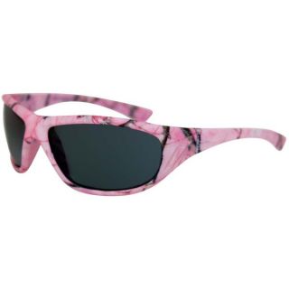Piranha Womens Pink Camo Polarized Sport Sunglasses  