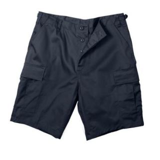 Military Style BDU Combat Shorts, Midnight Blue, X Large
