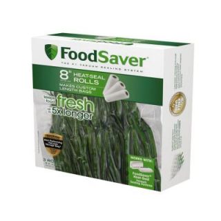 FoodSaver 8 in. Heat Seal Roll (3 Pack) FSFSBF0534 P00