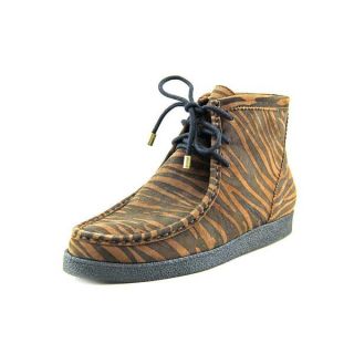 Isaac Mizrahi Womens Leopard Regular Suede Boots   18108635