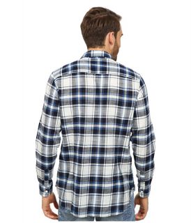 Agave Denim Japanese Soft Clouds Long Sleeve Woven Large Plaid