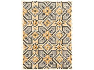 Rug in Gray and Gold (84 in. L x 60 in. W (22 lbs.))
