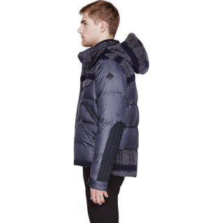 Moncler Grey Patterned White Mountaineering Edition Reaper Jacket