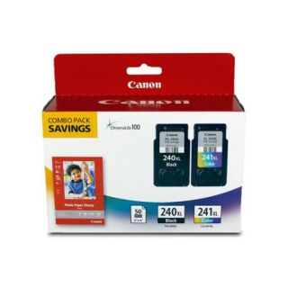 Canon PG 240XL/CL 241XL and GP 502 Combo Pack