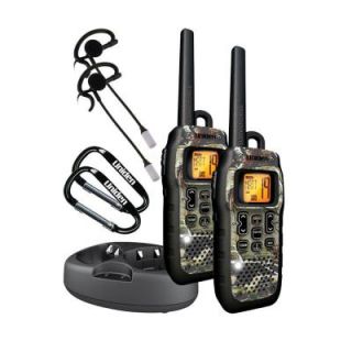 Uniden 50 Mile Camouflage Tru Waterproof GMRS with Headsets and DC Cord GMR5099 2CKHS