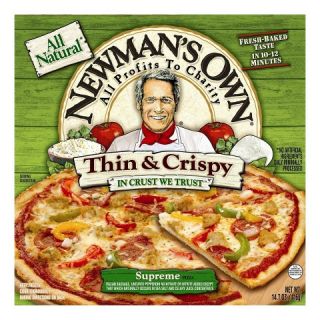 Newmans Own Thin & Crispy Supreme Pizza 14.7 oz.