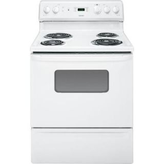 Hotpoint 5 cu. ft. Electric Range in White RB526DPWW