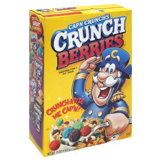 Capn Crunch Cereal, Crunch Berries, 15 oz (425 g)   Food & Grocery