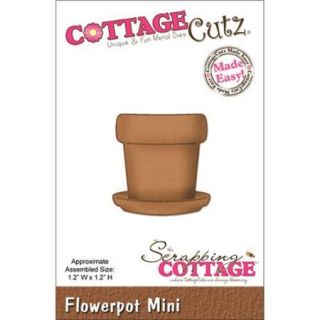 CottageCutz Mini Die 1.75"X1.75" Flower Pot