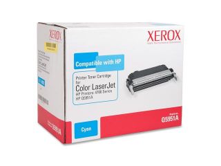 Xerox Replacements 6R1331 Cyan Remanufacture Toner Replaces HP Q5951A CYAN