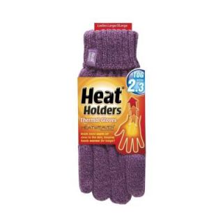 Heat Holders Women's Small Purple Thermal Gloves LHHG94PUR1