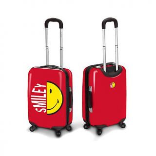 Smiley Half Face 22" Carry On Spinner Bag   7962713